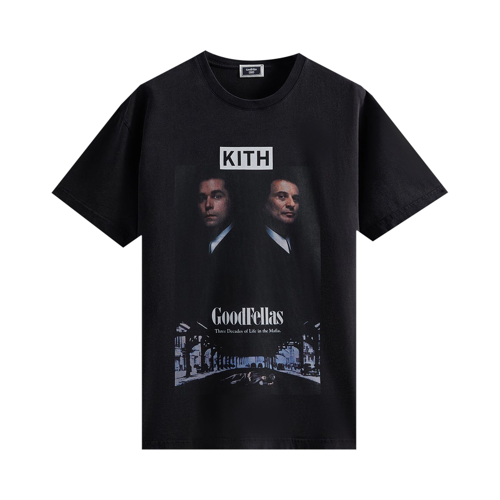 Kith For Goodfellas Vintage Tee 'Black' | Men's Size M