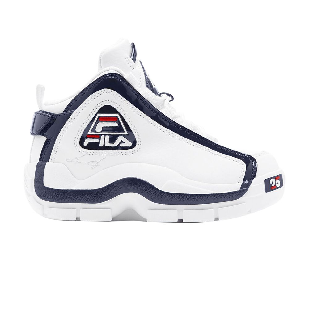 Pre-owned Fila Grant Hill 2 Big Kids '25th Anniversary' | White | Kid's Size 5.5