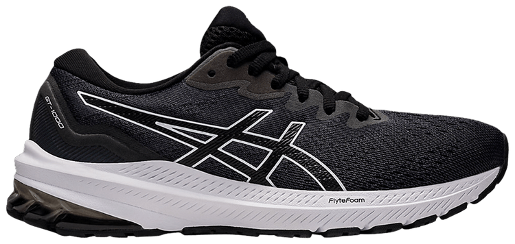 Asics Wmns GT 1000 11 Wide Black White