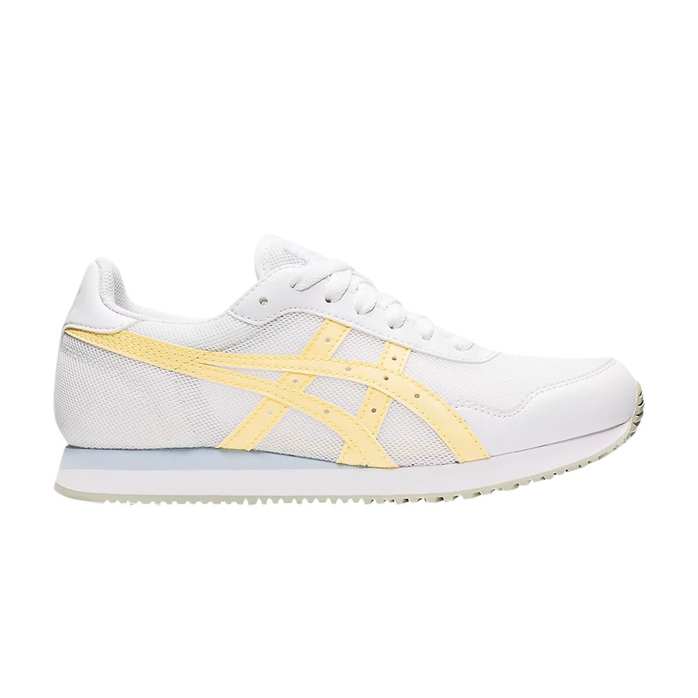 Pre-owned Asics Wmns Tiger Runner 'white Butter'