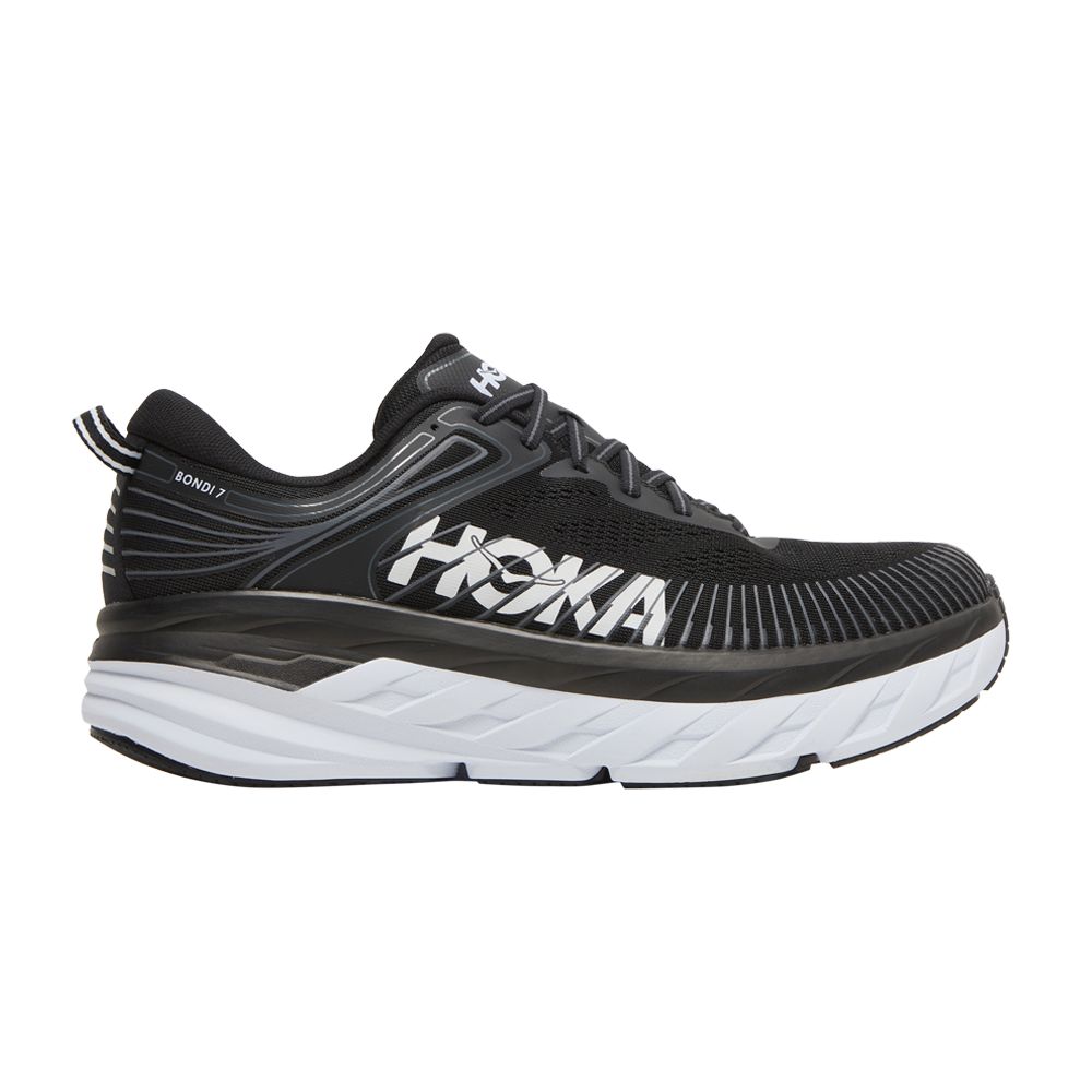 Hoka One One Bondi 7 'Black White' | Men's Size 8