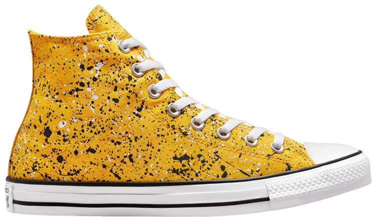 Chuck Taylor All Star Archive High Paint Splatter Amarillo