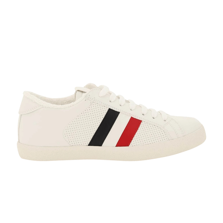 Buy Moncler Wmns Ryegrass Striped Lace Up Sneakers 'White