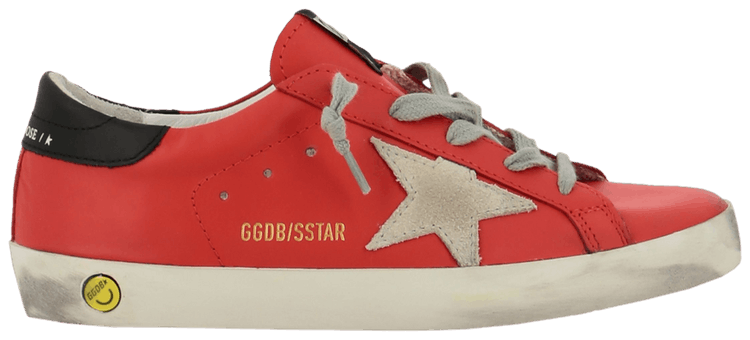 Golden Goose Superstar Kids Cherry Red