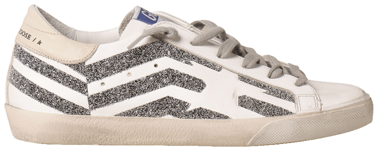 Golden Goose Wmns Superstar White Crystals