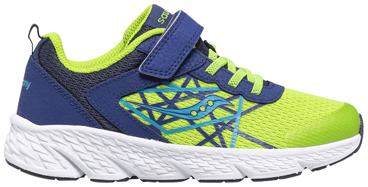Saucony Wind AC Big Kid Navy Green