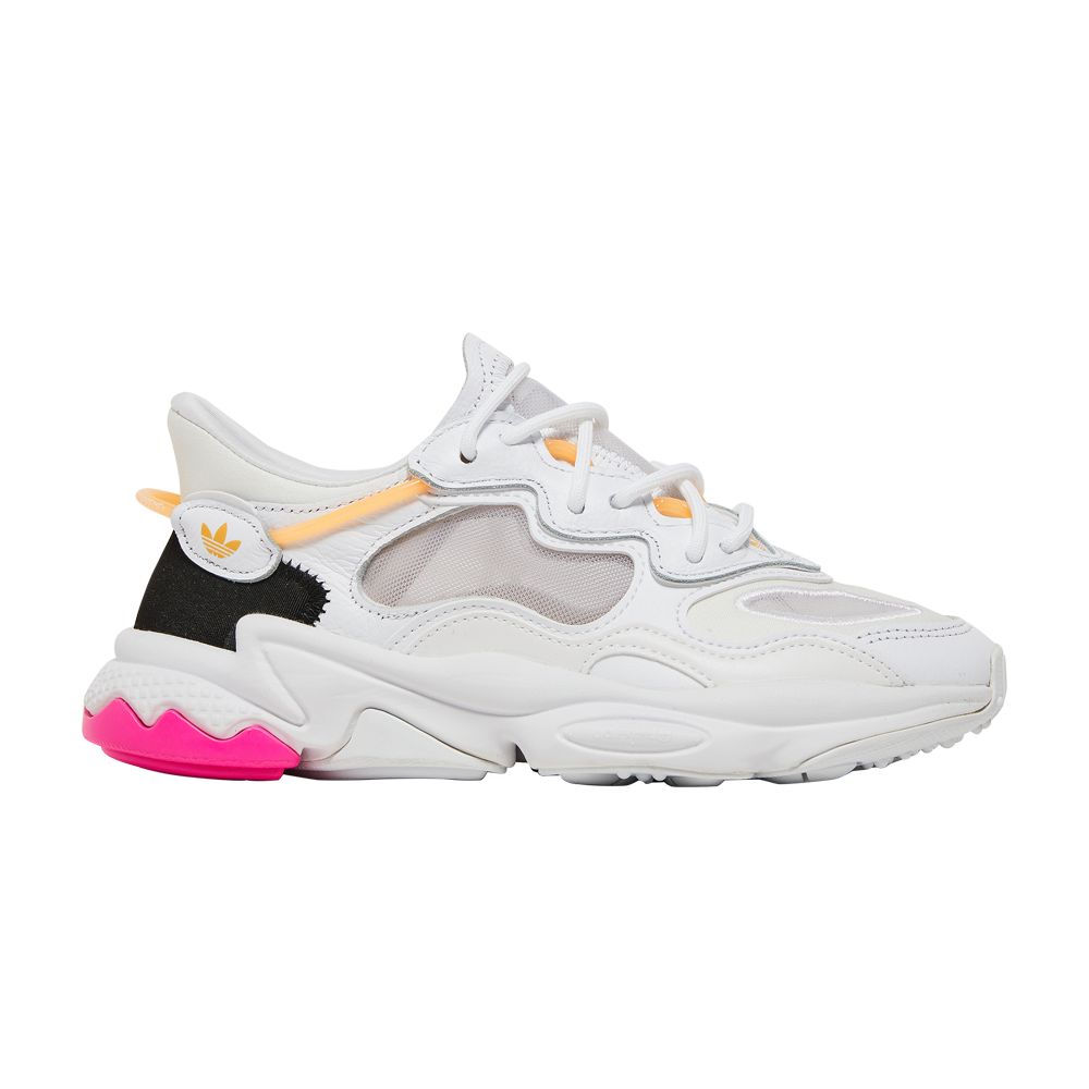 Pre-owned Adidas Originals Wmns Ozweego Lite 'white Hazy Orange'