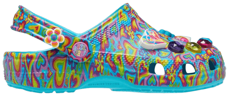 Buy Lisa Frank x Classic Clog Kids 'Digital Aqua Multi Hearts' - 207737 ...