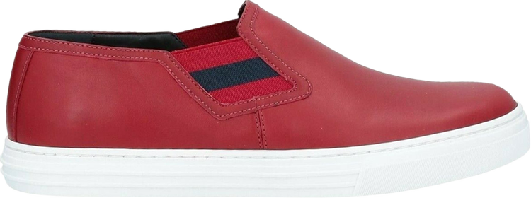 Gucci Signature Slip-On Leather 'Red'