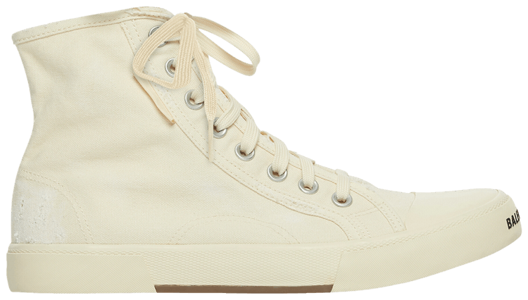【BALENCIAGA】PARIS HIGH DESTR WHITE ハイトップ スニーカー Buy Balenciaga Paris High 'Destroyed - White' - 688752 W3RC4