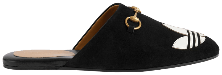 ☆ ADIDAS x GUCCI Trefoil Slipper WMNS コラボサンダル ☆ Buy Adidas x Gucci Wmns Trefoil Slipper 'Black Suede