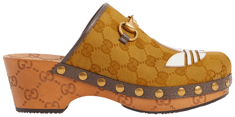 ☆ ADIDAS x GUCCI Horsebit Clog WMNS 厚底サンダル ☆ Buy Adidas x Gucci Wmns Horsebit Clog 'GG Monogram' - 702237