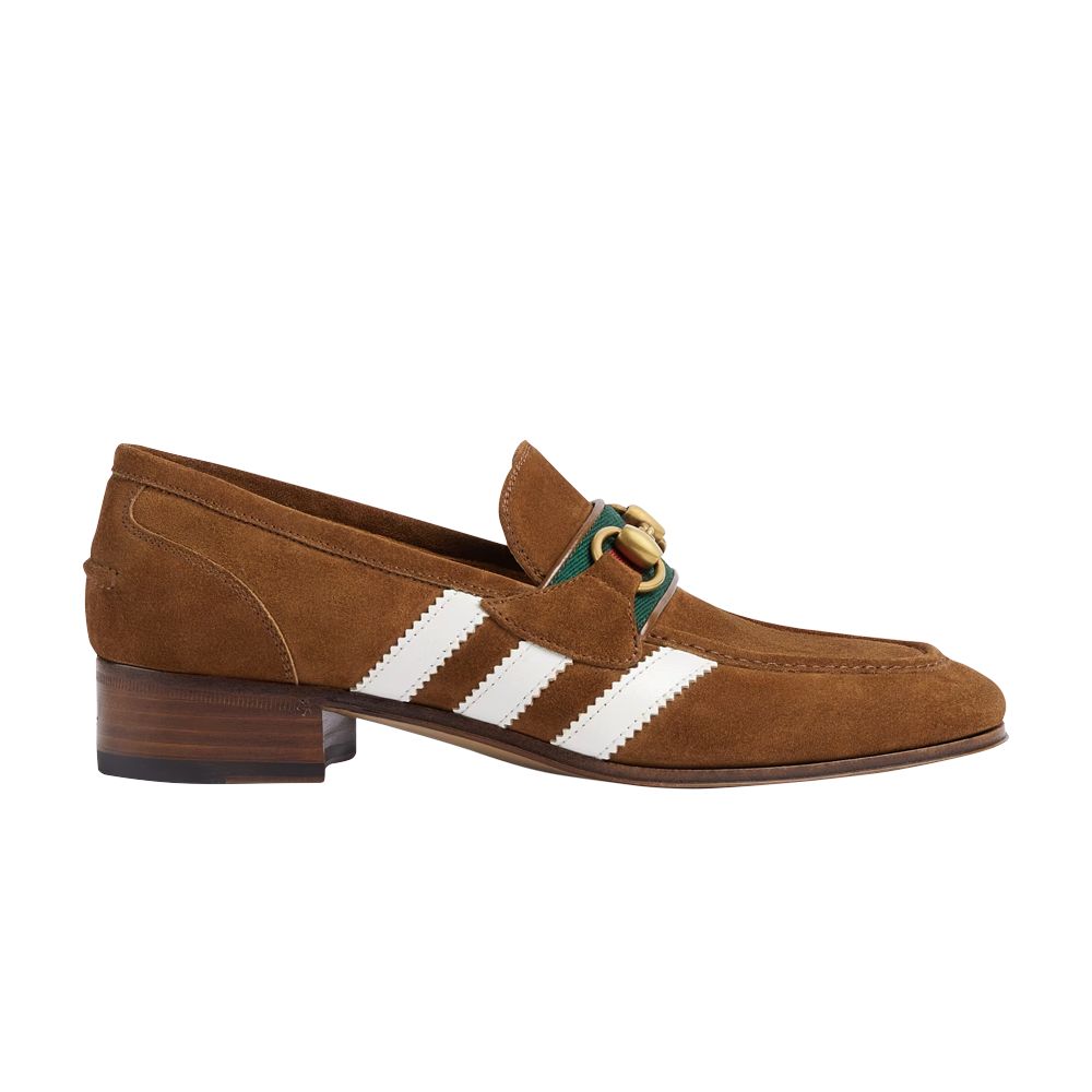 Pre-owned Gucci Adidas X  Wmns Loafer 'light Brown Suede' | Women's Size 2