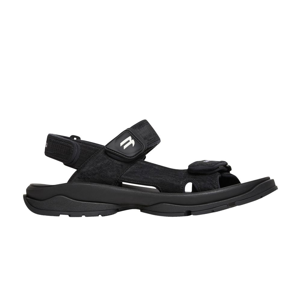 Pre-owned Balenciaga Wmns Tourist Sandal 'black' | Women's Size 37