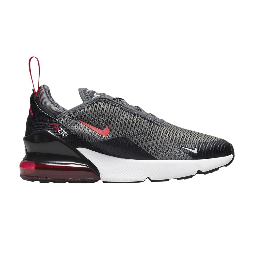 Pre-owned Nike Air Max 270 Ps 'iron Grey University Red' | Kid's Size 11 In Gray