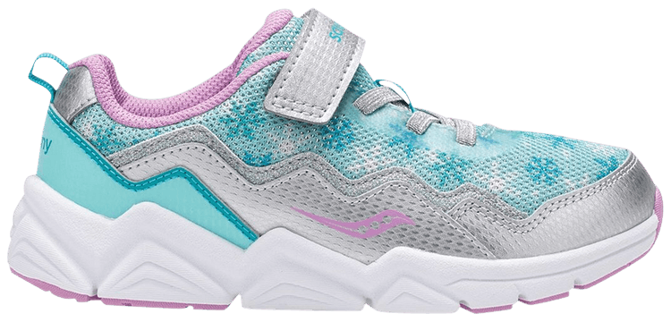 Saucony Flash AC 20 Big Kid Turquoise Silver