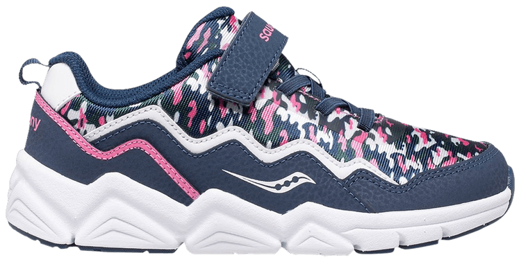 Saucony Flash AC 20 Big Kid Navy Camo