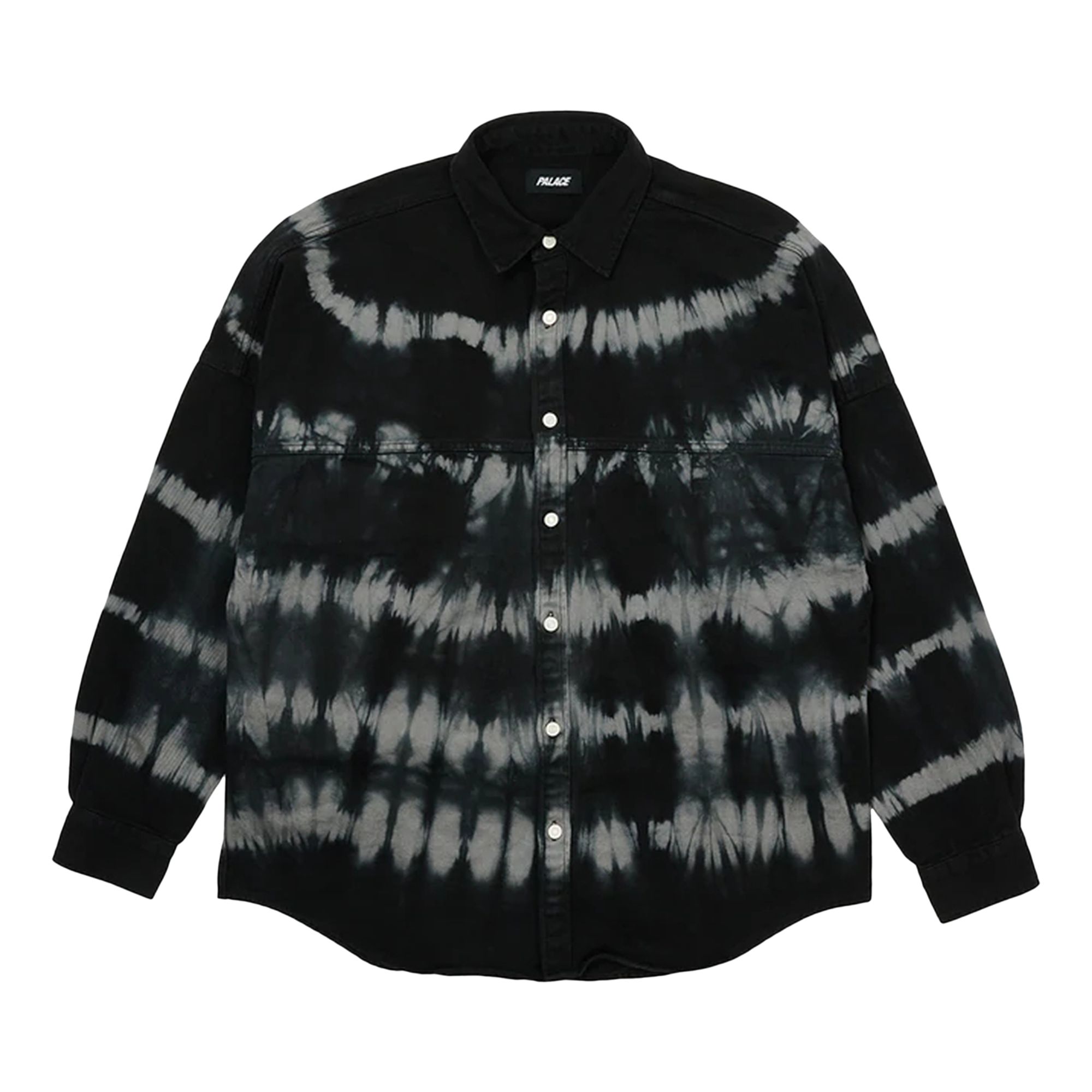 Pre-owned Palace Tie-dye Shirt 'black'
