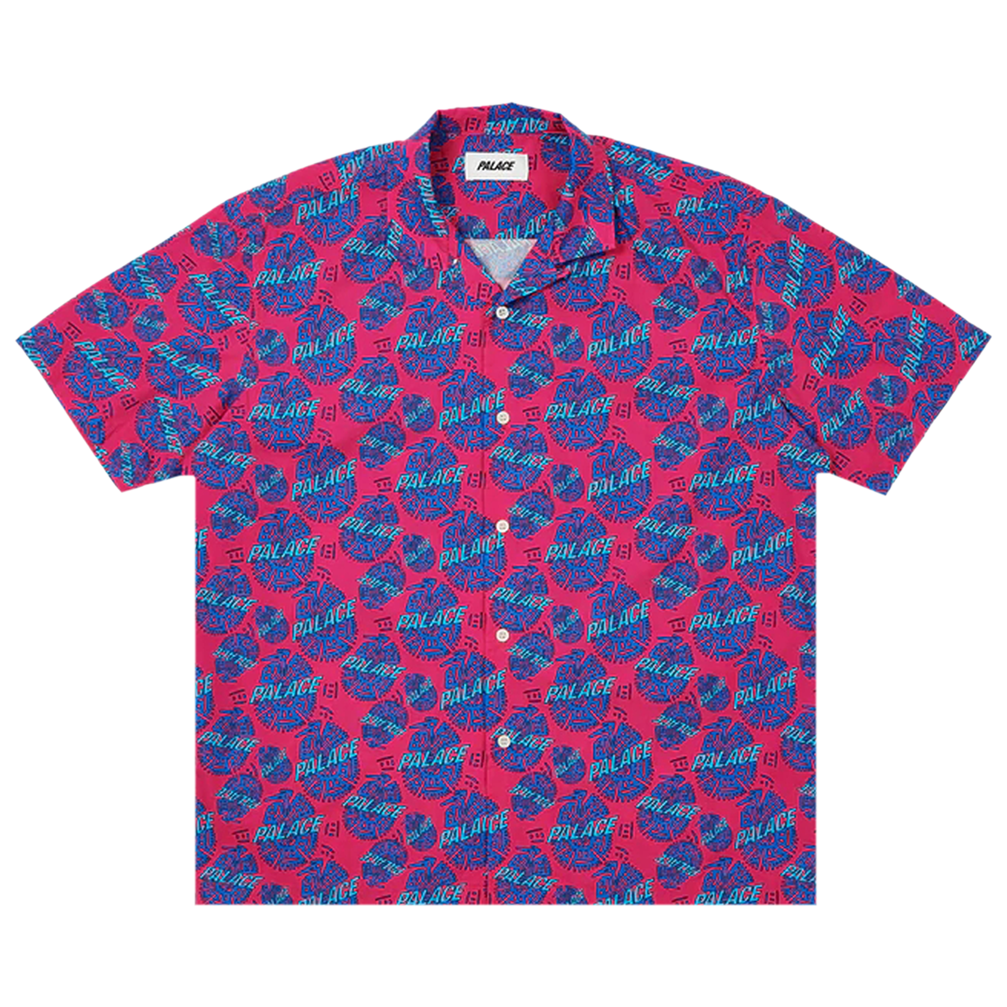 Pre-owned Palace Surf Shirt 'pink' In Multi-color