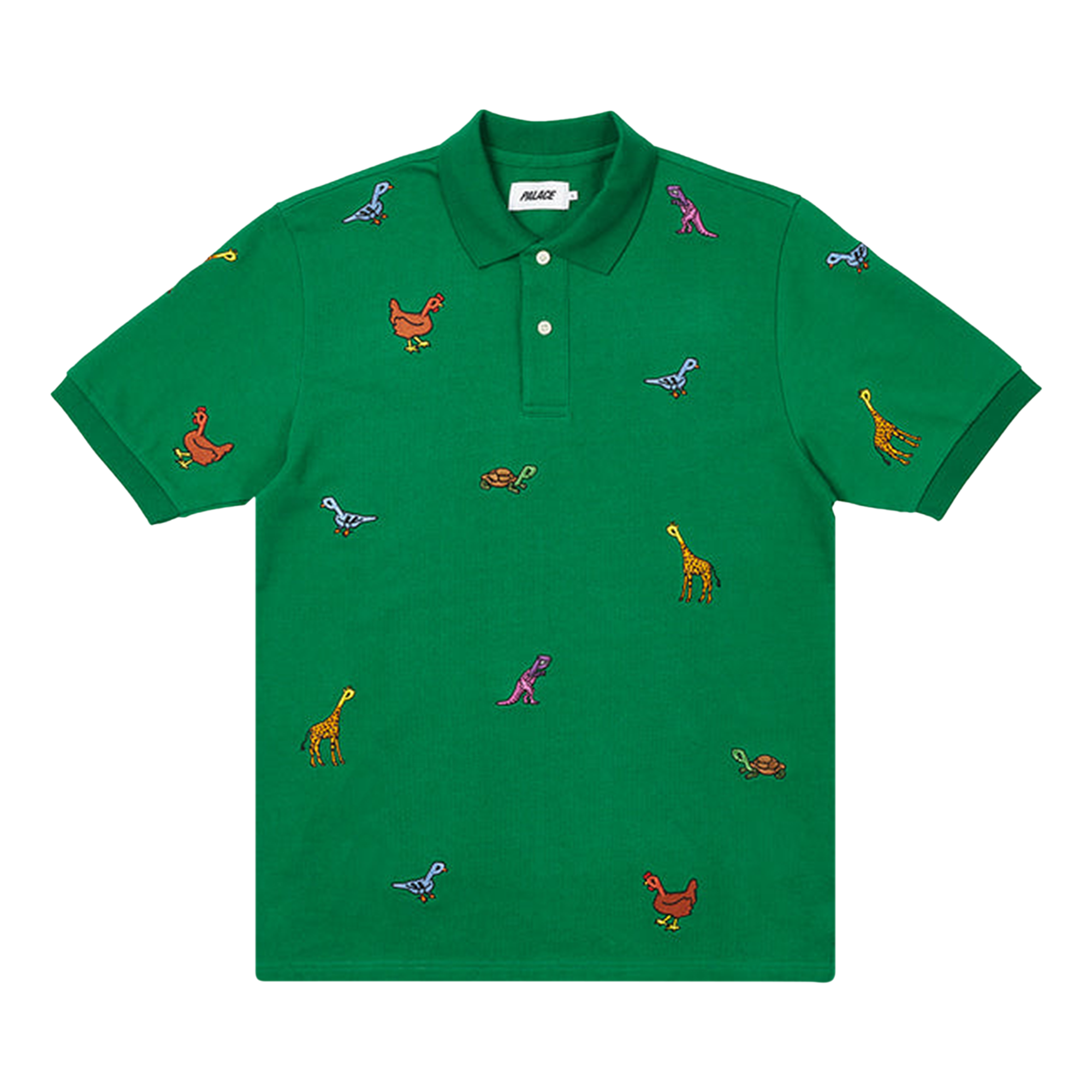 Pre-owned Palace Animals Polo 'green'