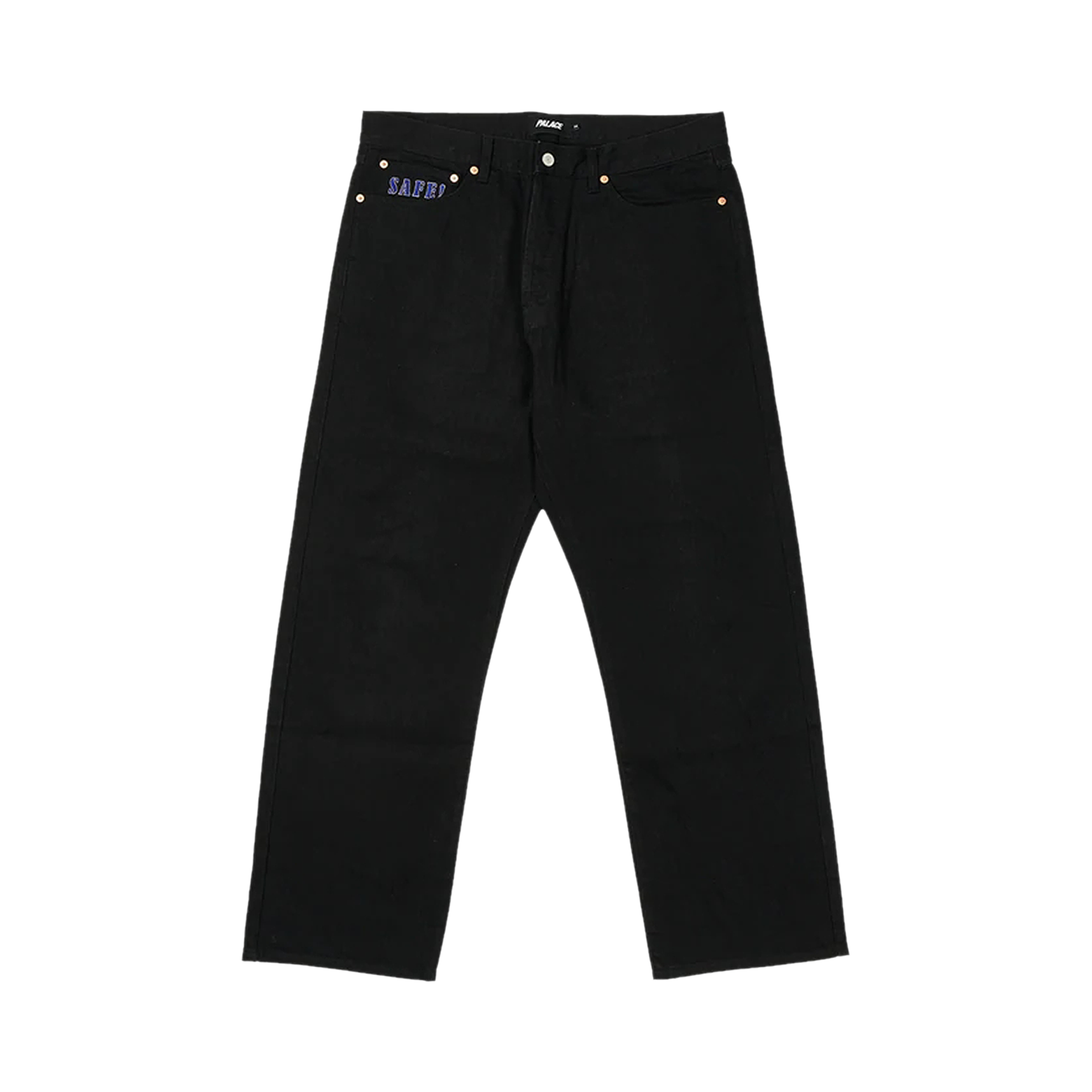 Pre-owned Palace Baggies Jeans 'black'