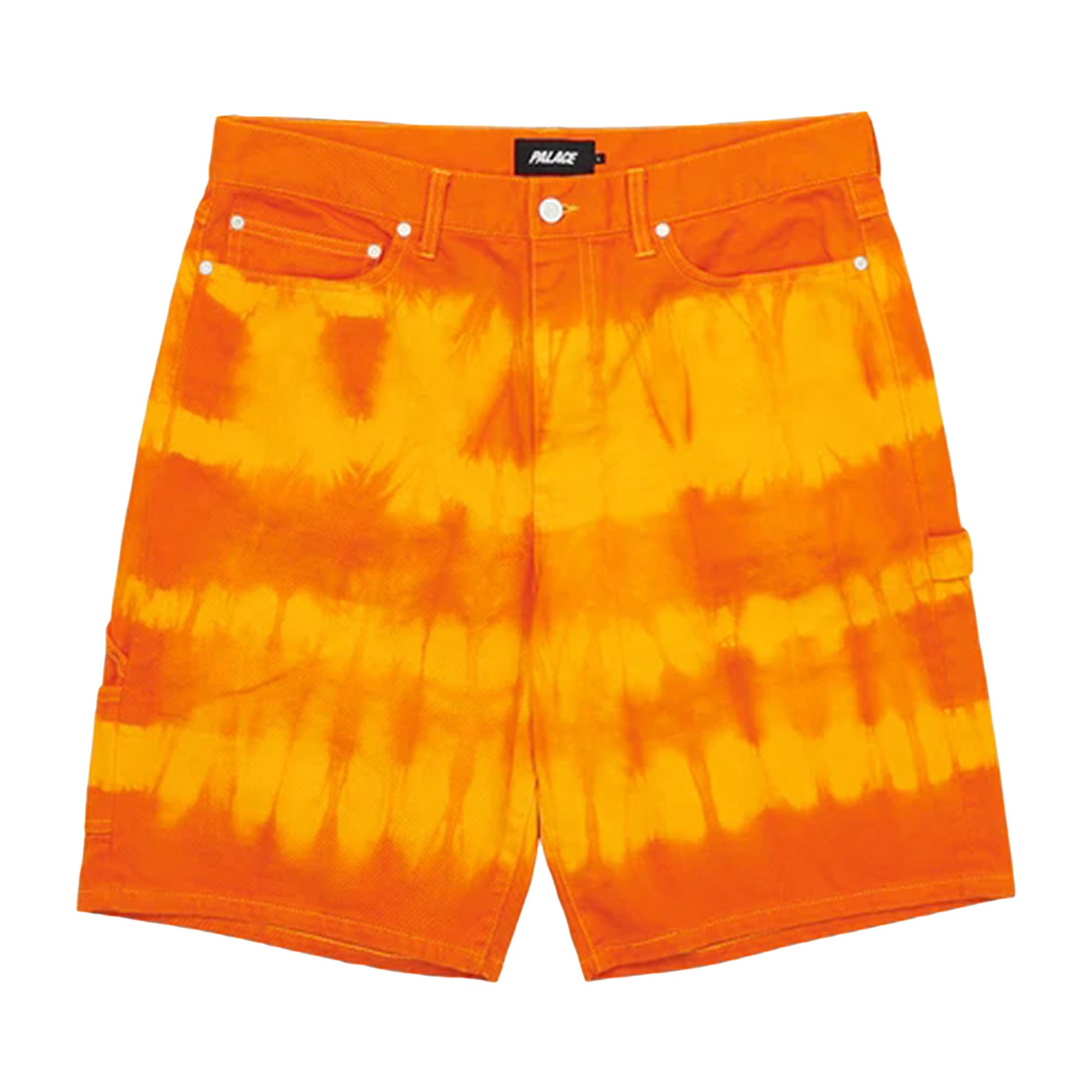 Palace Tie-Dye Shorts 'Orange' | Men's Size 32