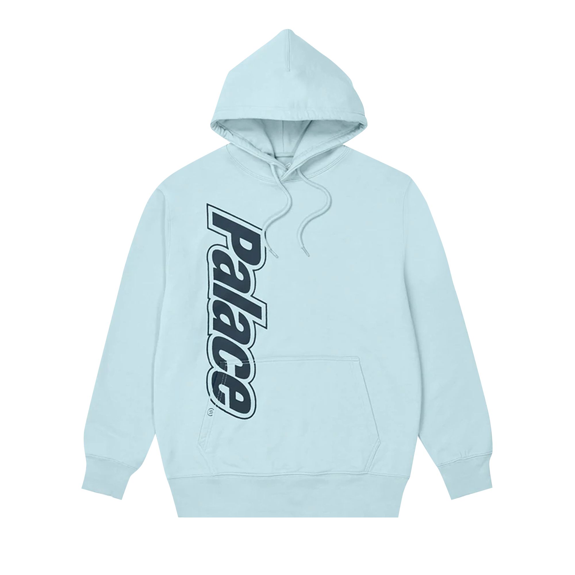 Pre-owned Palace Lowercase Font Hood 'light Blue' | Men's Size L