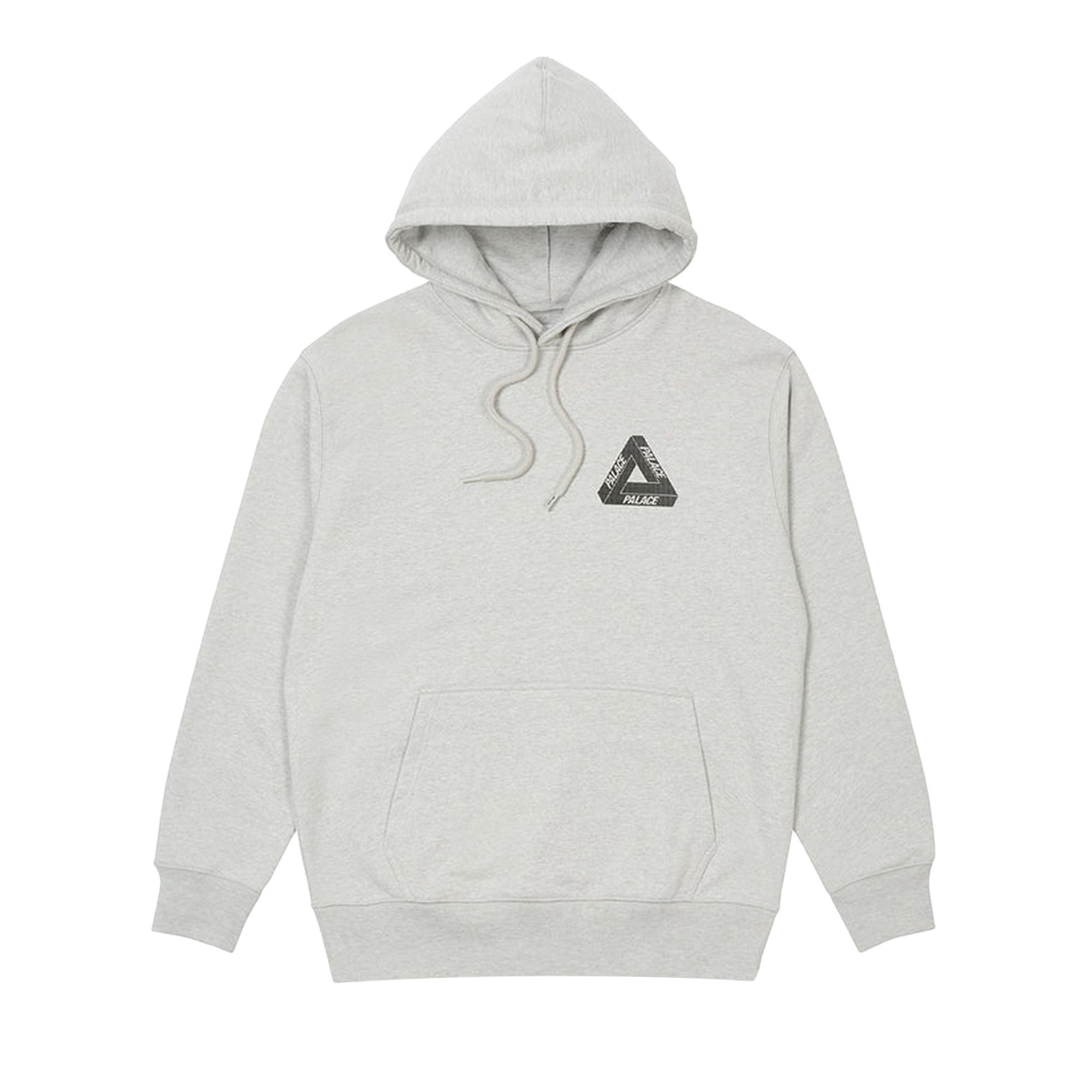 PALACE PALACE TRI-MESH HOOD 'GREY MARL'