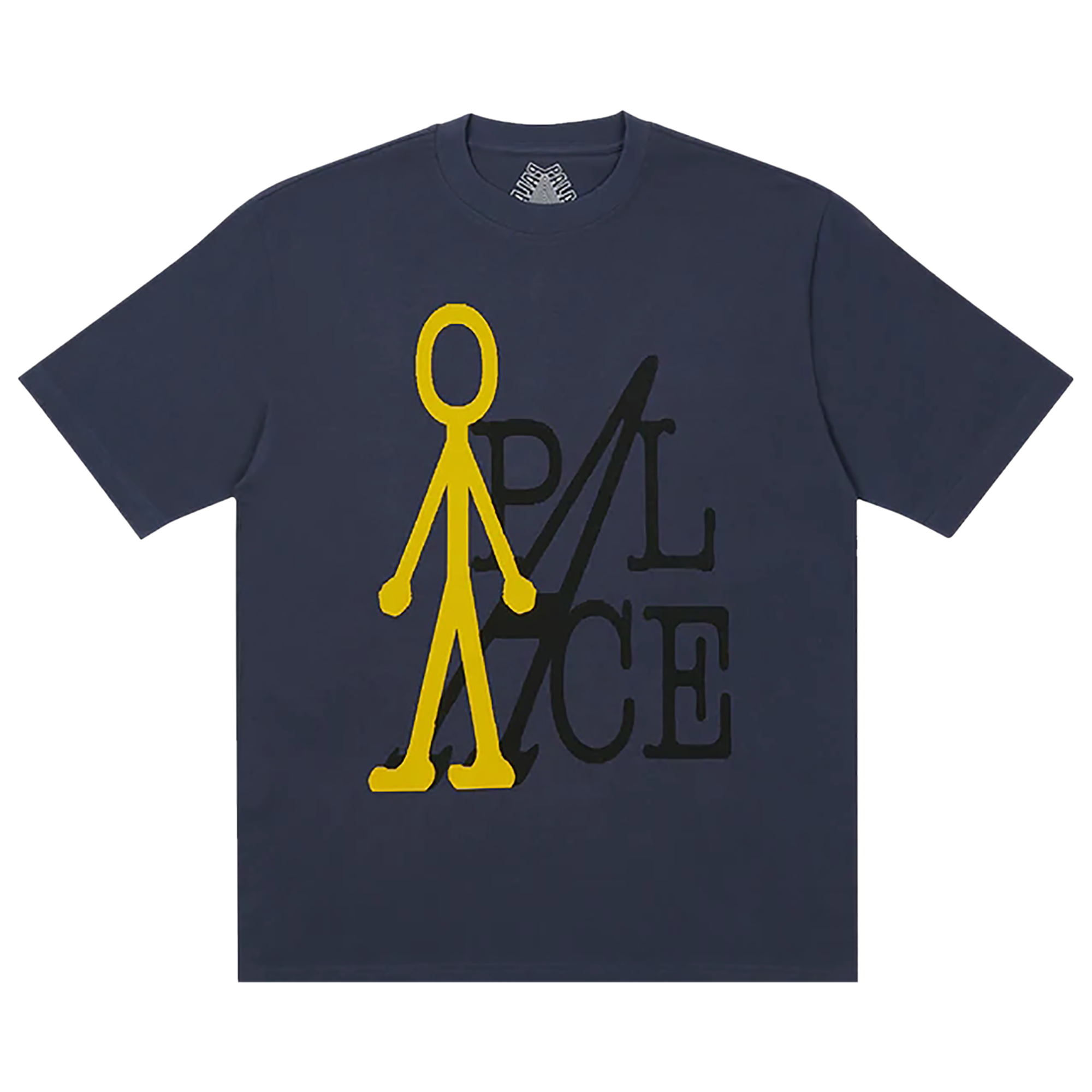 Pre-owned Palace Diet Bredda T-shirt 'navy' In Blue