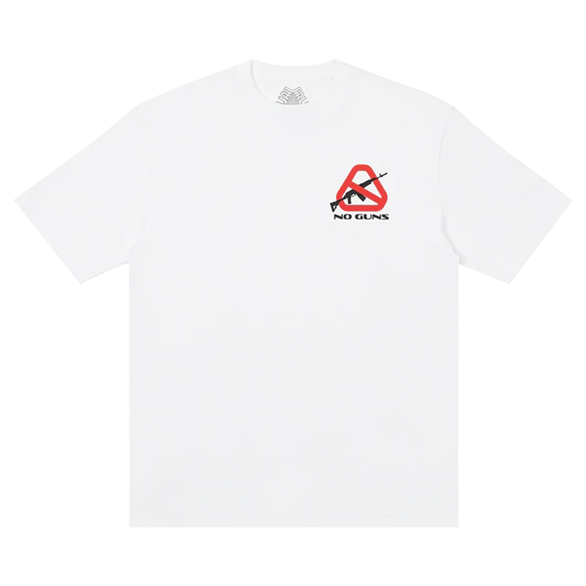 Pre-owned Palace Nein Guns T-shirt 'white'