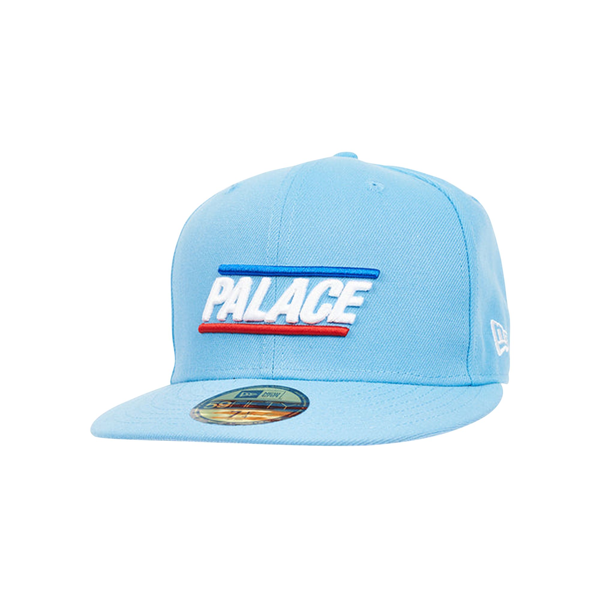 Pre-owned Palace Basically A New Era Cap 'light Blue' | Men's Size 7.5