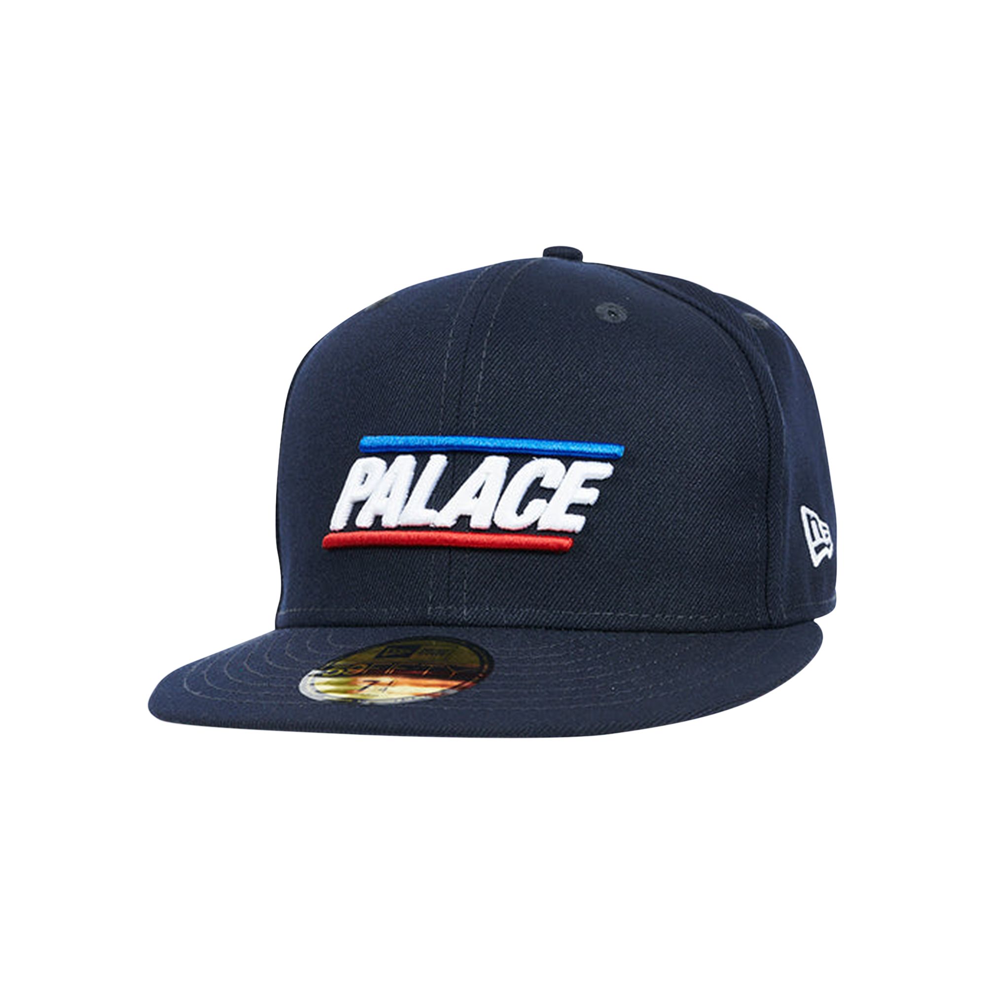 Pre-owned Palace Basically A New Era Cap 'navy' | Blue | Men's Size 7.5