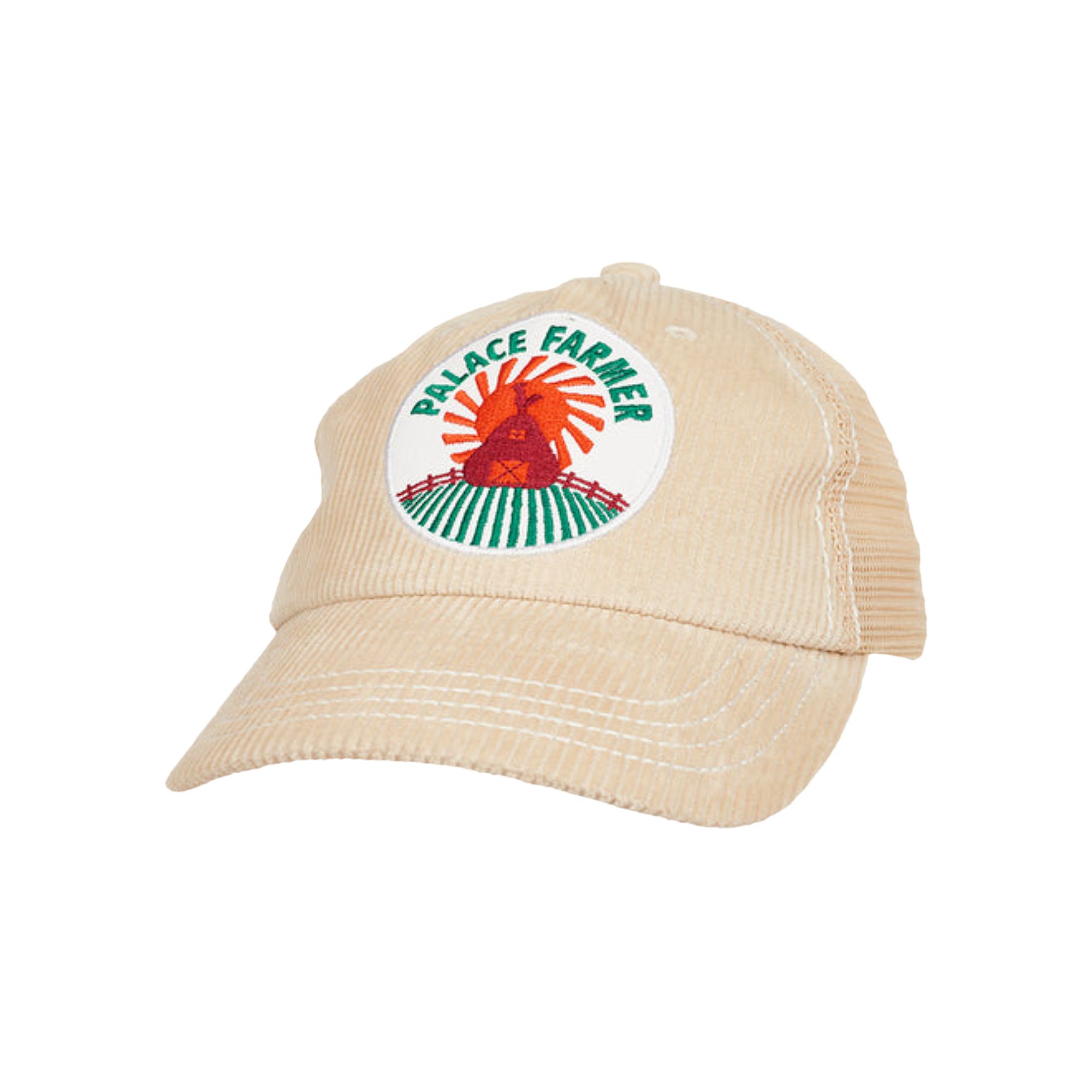 Pre-owned Palace Farmer Trucker Hat 'cream' | Men's Size Onesize