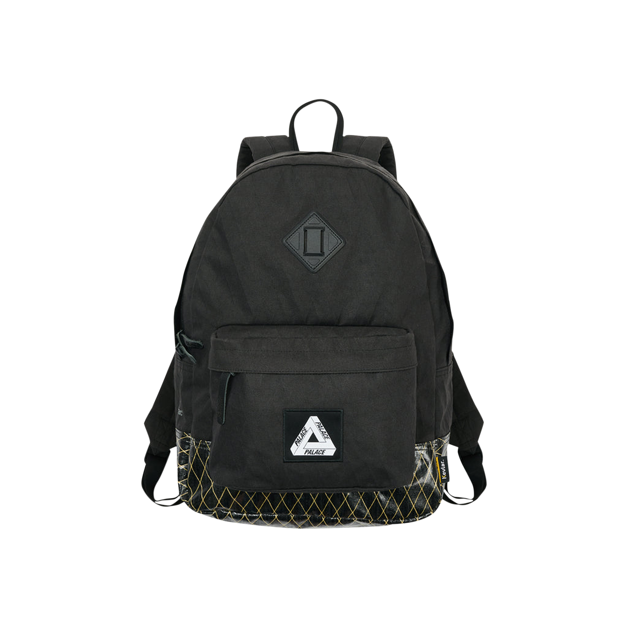 Pre-owned Palace X-pac Cotton Canvas Backpack 'black'