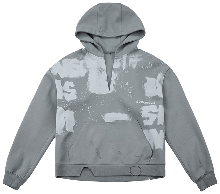 ★ADERERROR★ Flut cropped tshirt Gray Hoodies and sweatshirts Converse x ADER ERROR SHAPES Crew
