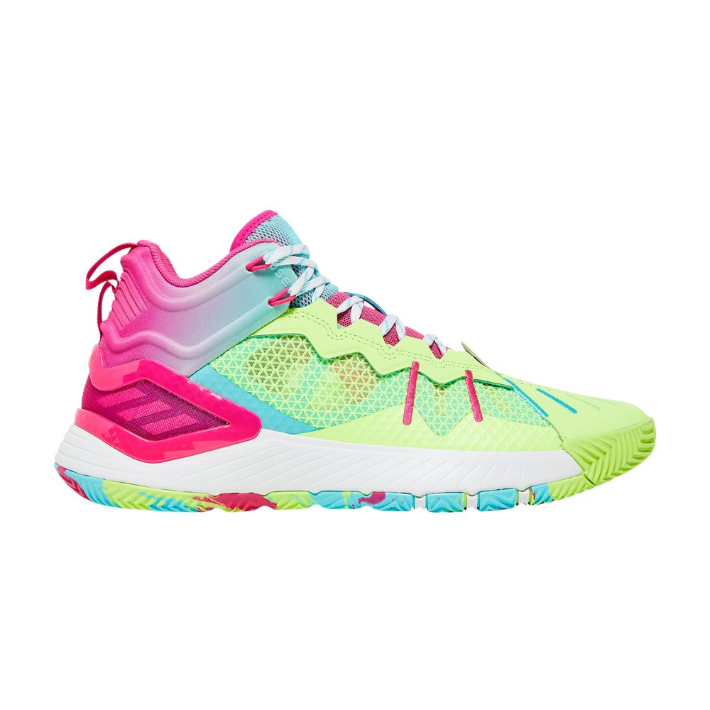 ADIDAS ORIGINALS D ROSE SON OF CHI 'GODSPEED - SIGNAL GREEN PINK'
