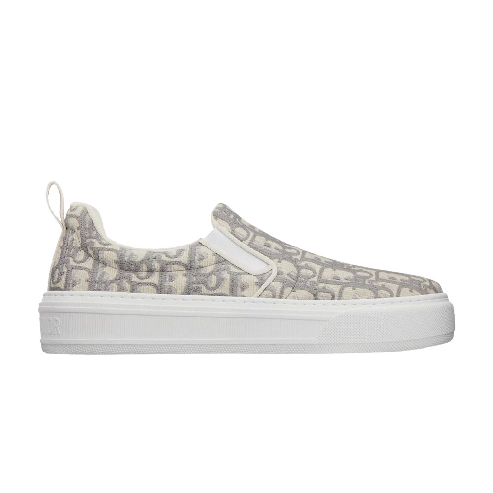 Dior Dior Wmns Solar Slip-On 'Dior Oblique - Grey Stone' | Women's Size 38.5