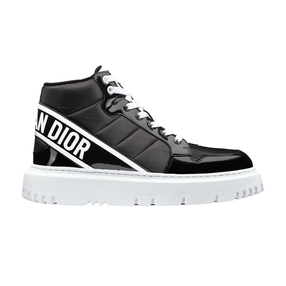 Pre-owned Dior Wmns D-player 'quilted Nylon - Black' | Women's Size 36