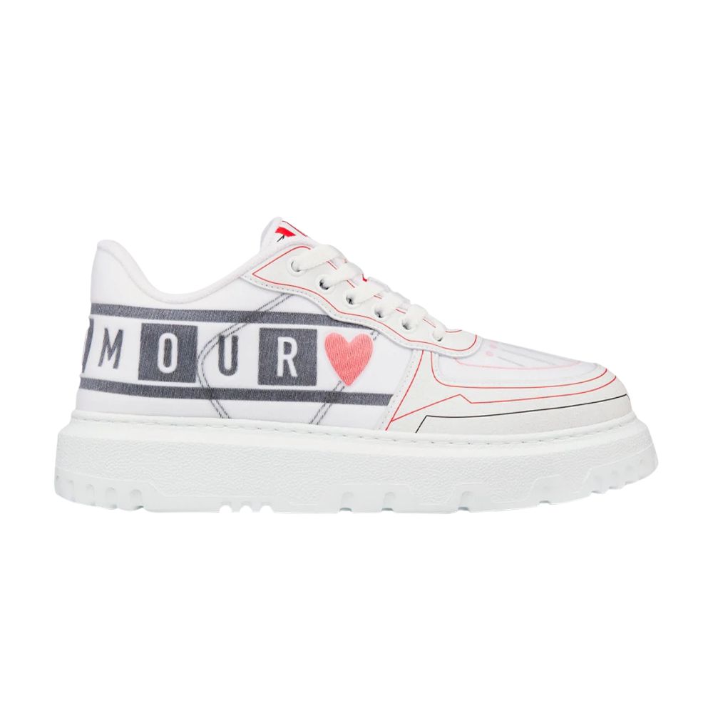 Dior Dior Wmns Addict Sneaker 'Dioramour D Chess Heart - White' | Women's Size 37