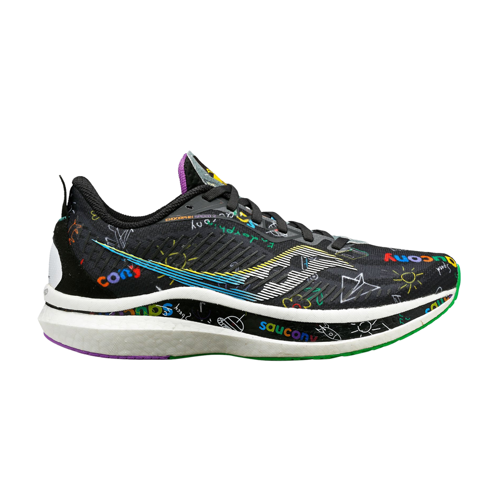 Pre-owned Saucony Endorphin Speed 2 'children's Day' In Black