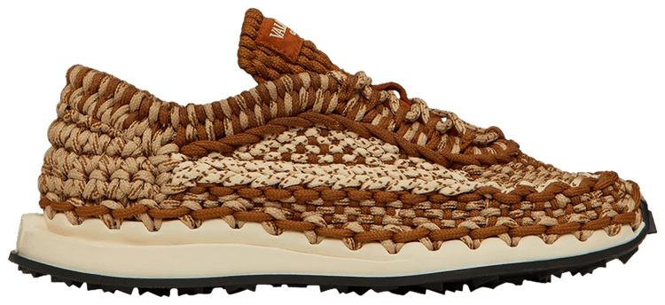 Valentino Crochet Sneakers 'Saddle Brown'