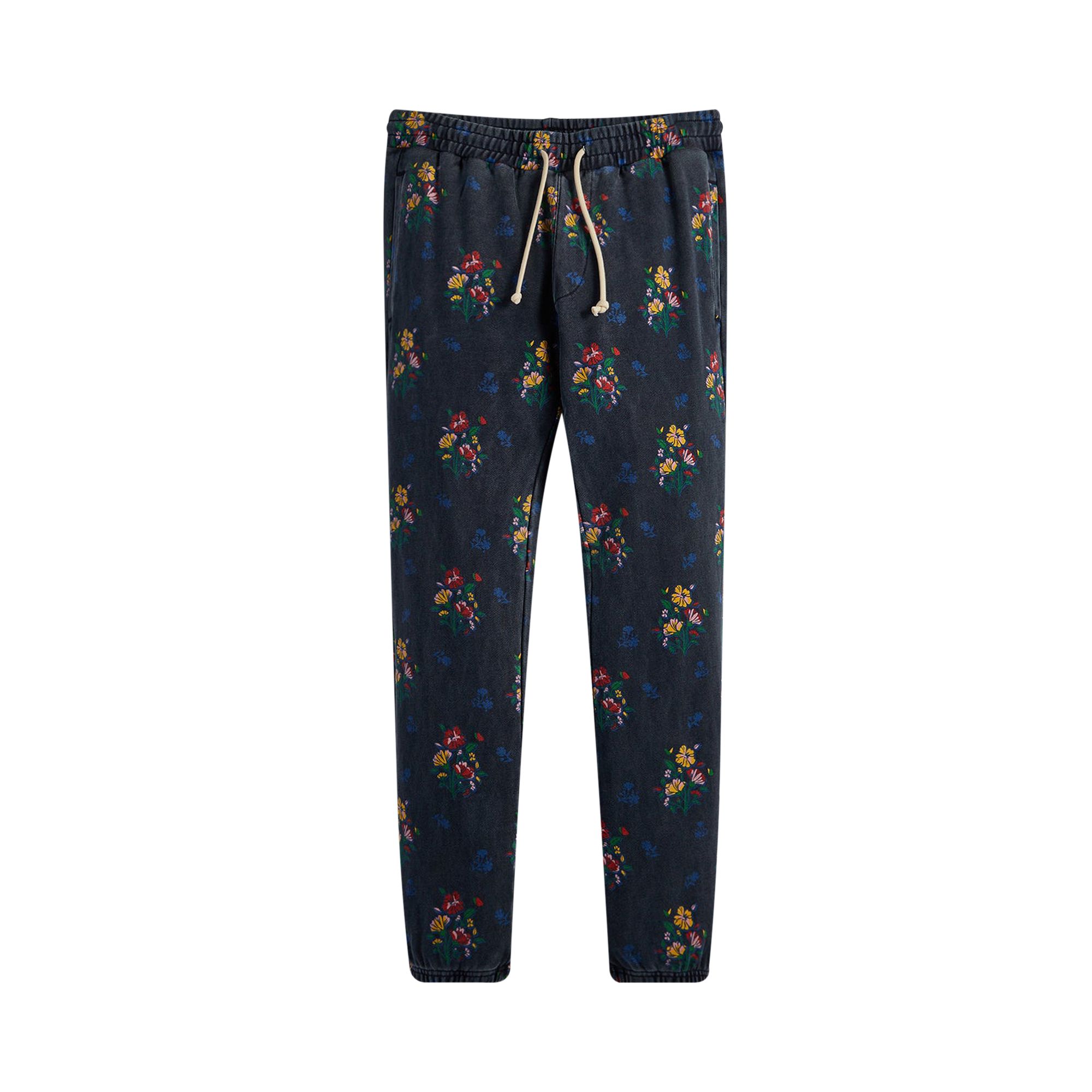 Kith Begonia Floral Williams I Sweatpant 'Nocturnal' | Blue | Men's Size XS