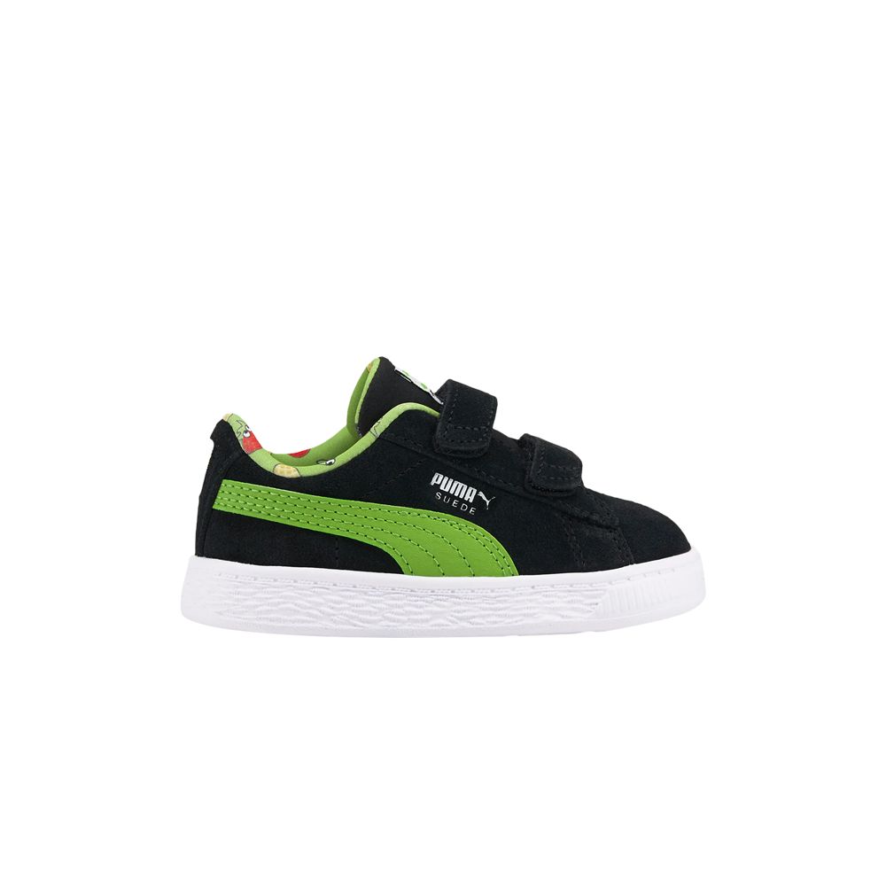 Puma Suede Light Flex Infant 'Fruitmates - Black Greenery' | Infant Size 4 - 384907-02