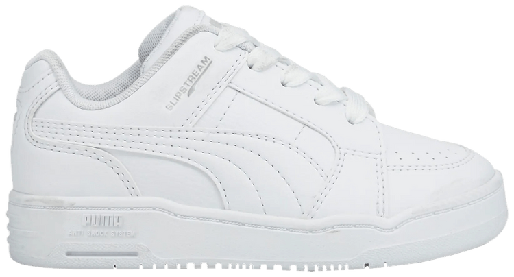 Puma Slipstream Low Little Kid White Grey Violet