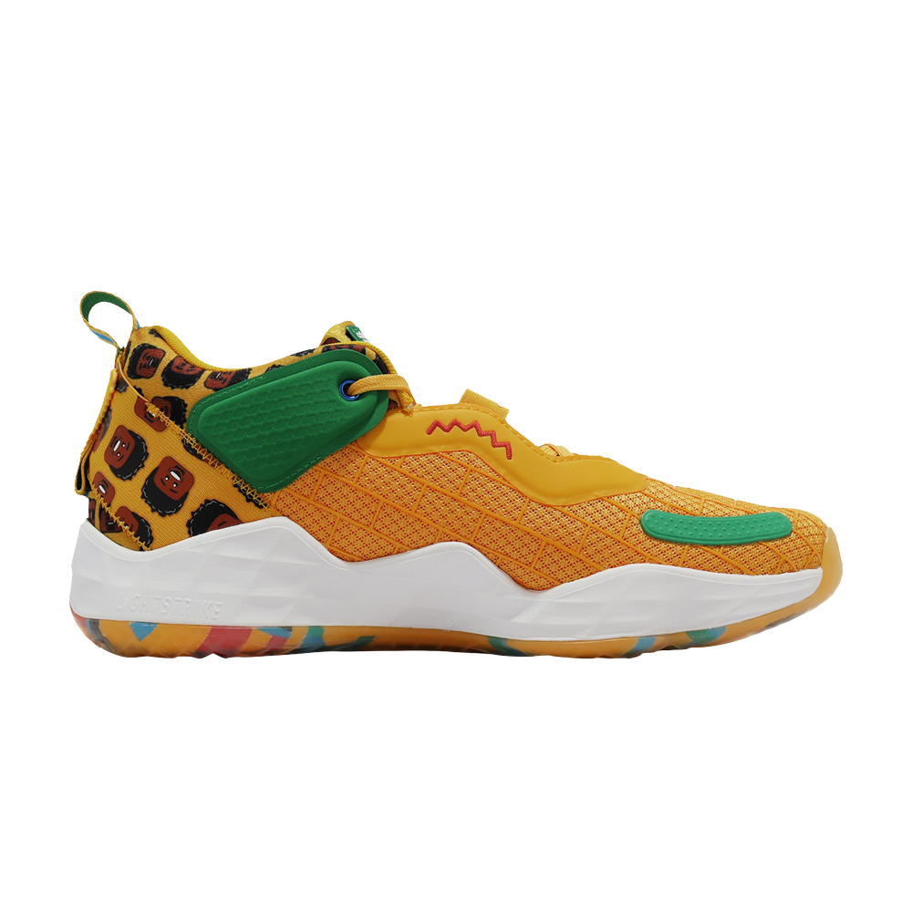 Pre-owned Adidas Originals Lego X D.o.n. Issue #3 Gca 'minifig' In Yellow