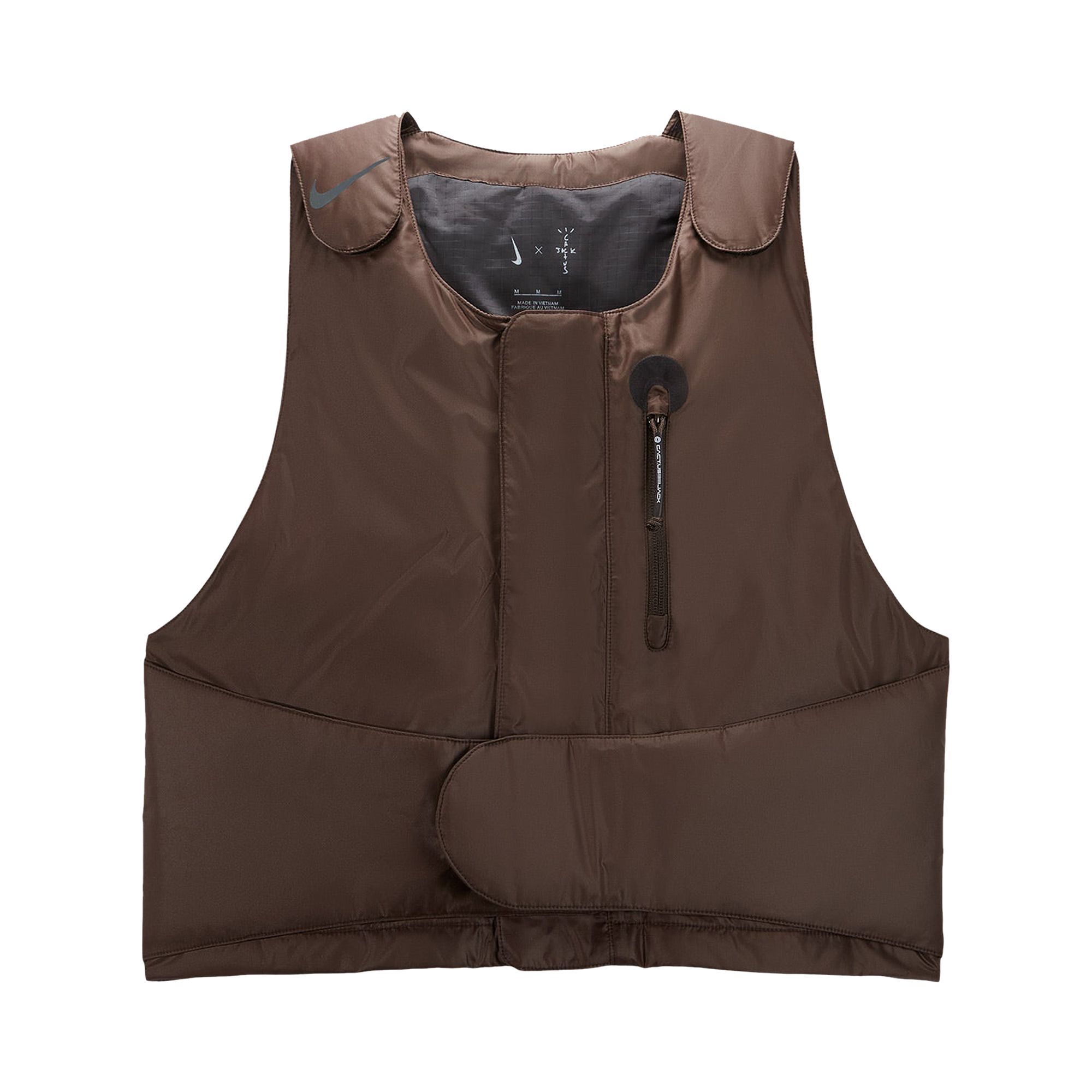 Cactus Jack by Travis Scott x Nike NRG BH Vest 'Velvet Brown' | Men's Size M