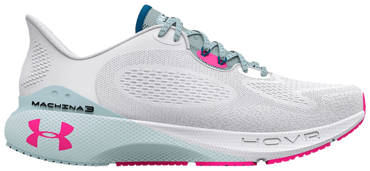 Under Armour Wmns HOVR Machina 3 White Breaker Blue