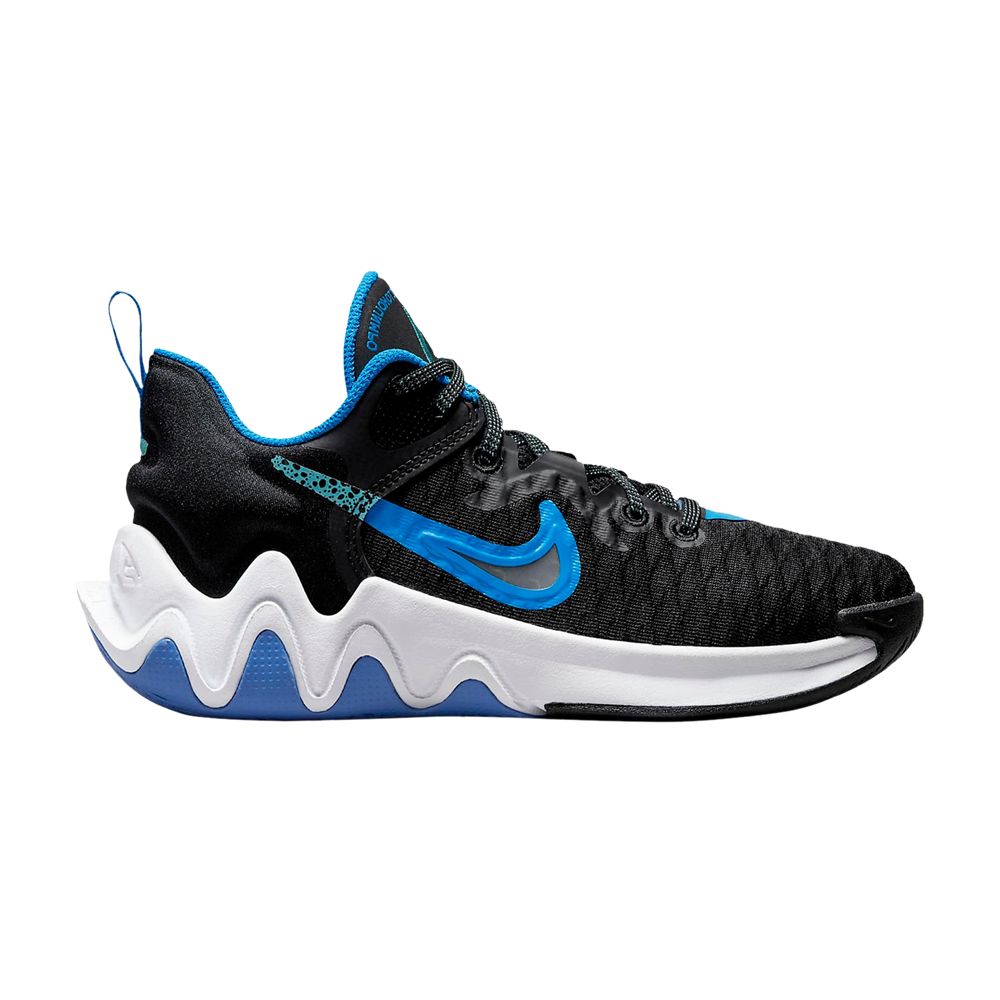 Pre-owned Nike Giannis Immortality Gs 'black Washed Teal' | Kid's Size 5.5