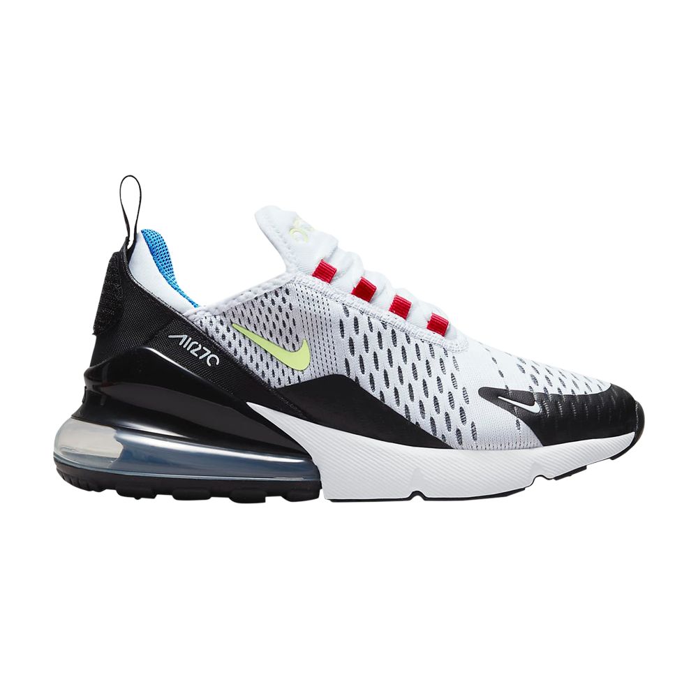 Pre-owned Nike Air Max 270 Gs 'white Light Lemon Twist' | Kid's Size 6.5