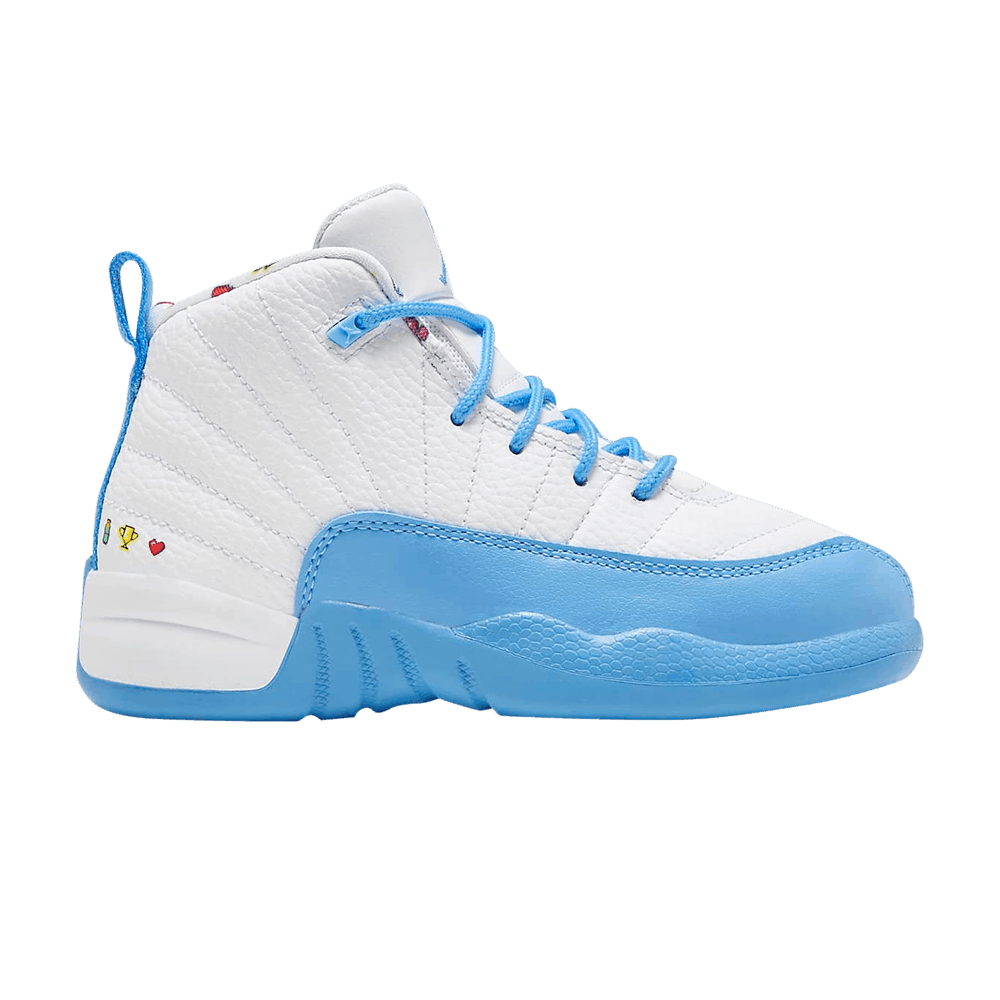 jordan 12 blue and yellow